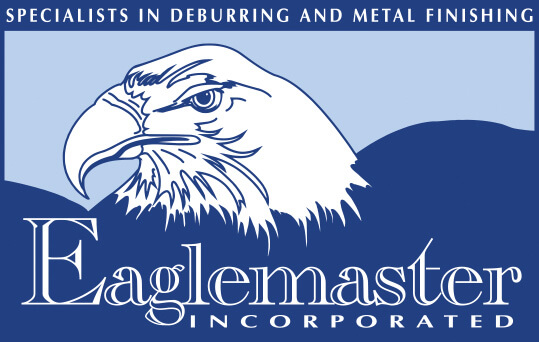 Image of Eaglemaster's logo, a blue and white bald eagle with Eaglemaster's name.