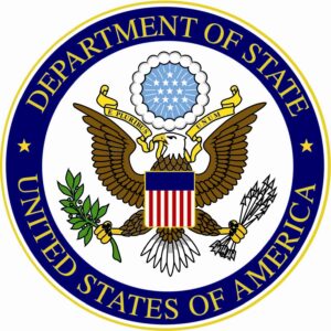 Image of the seal of the United States State Department.